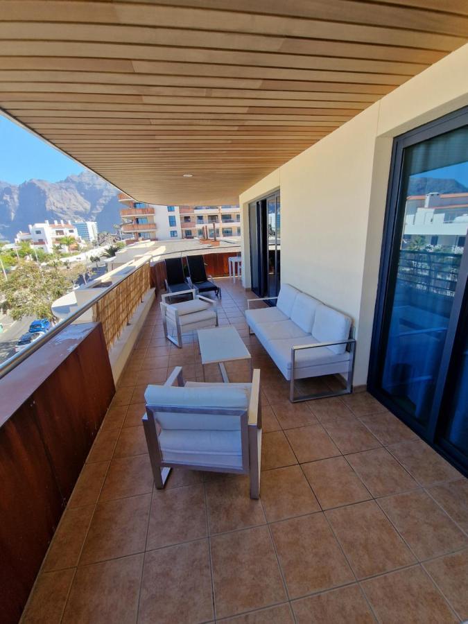 Large Terrace With Views On The Cliffs At Balcon De Los Gigantes Puerto de Santiago  Eksteriør bilde
