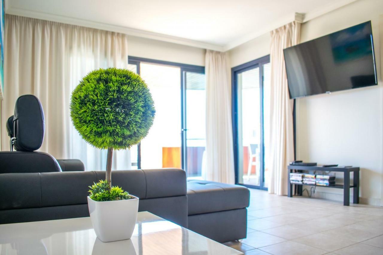 Large Terrace With Views On The Cliffs At Balcon De Los Gigantes Puerto de Santiago  Eksteriør bilde
