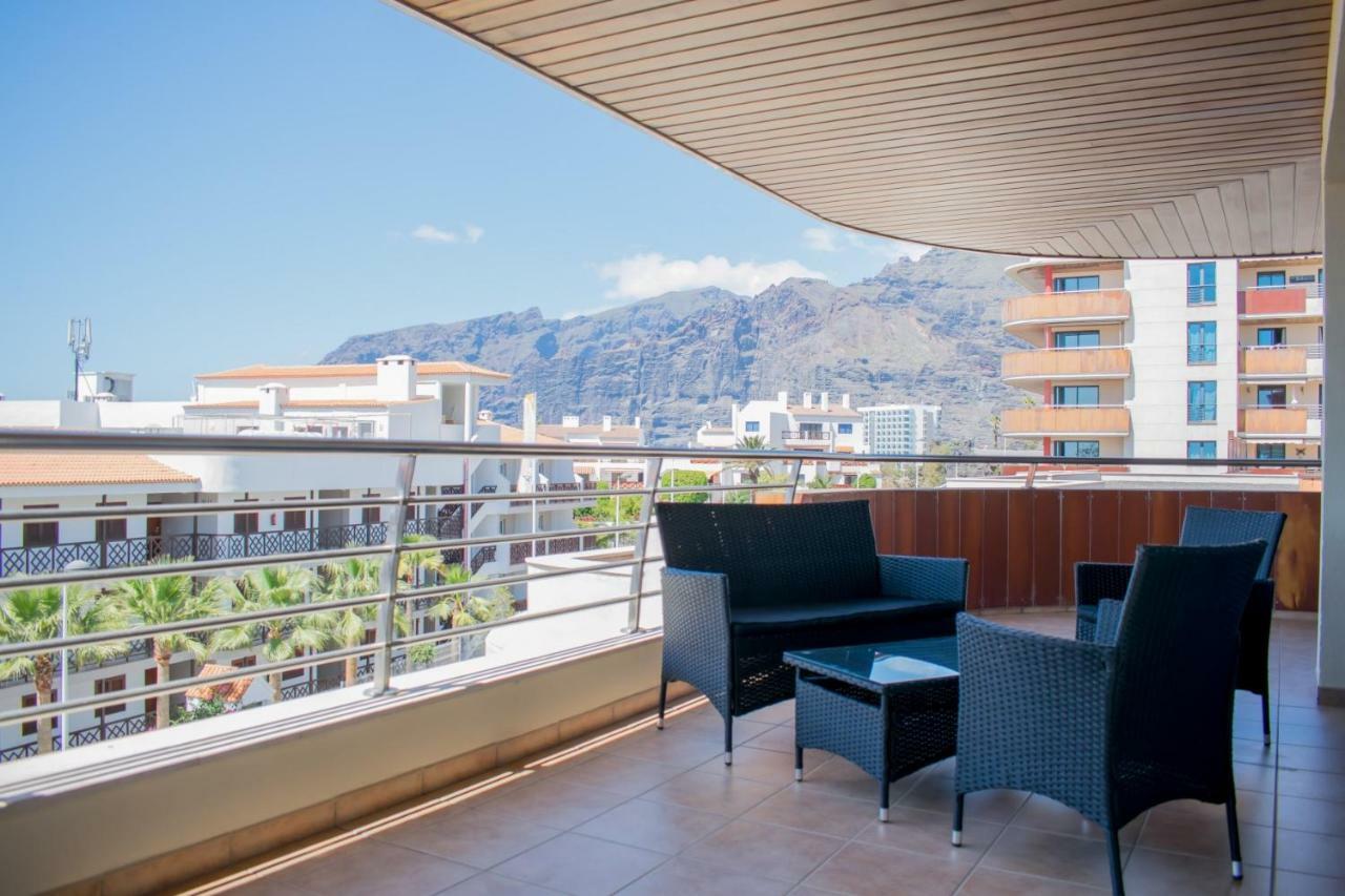 Large Terrace With Views On The Cliffs At Balcon De Los Gigantes Puerto de Santiago  Eksteriør bilde