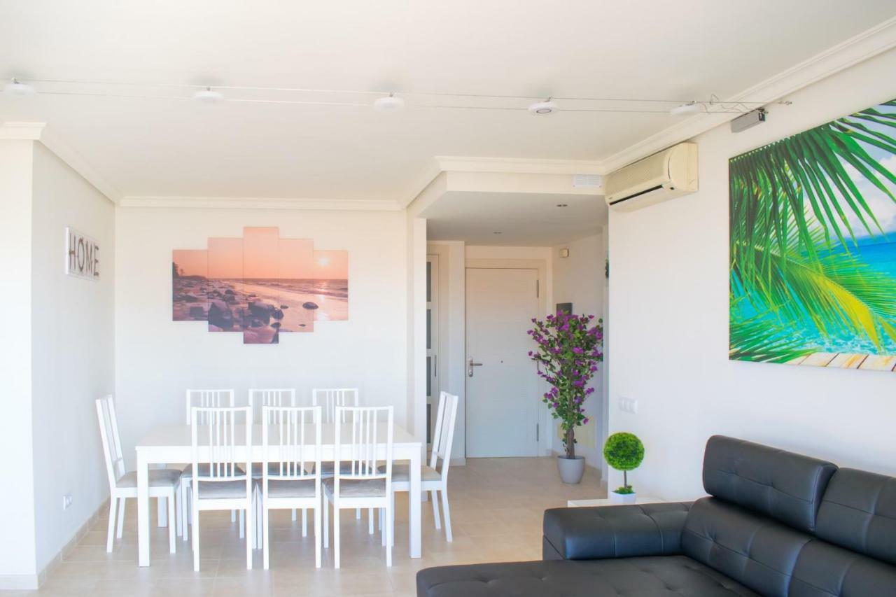Large Terrace With Views On The Cliffs At Balcon De Los Gigantes Puerto de Santiago  Eksteriør bilde